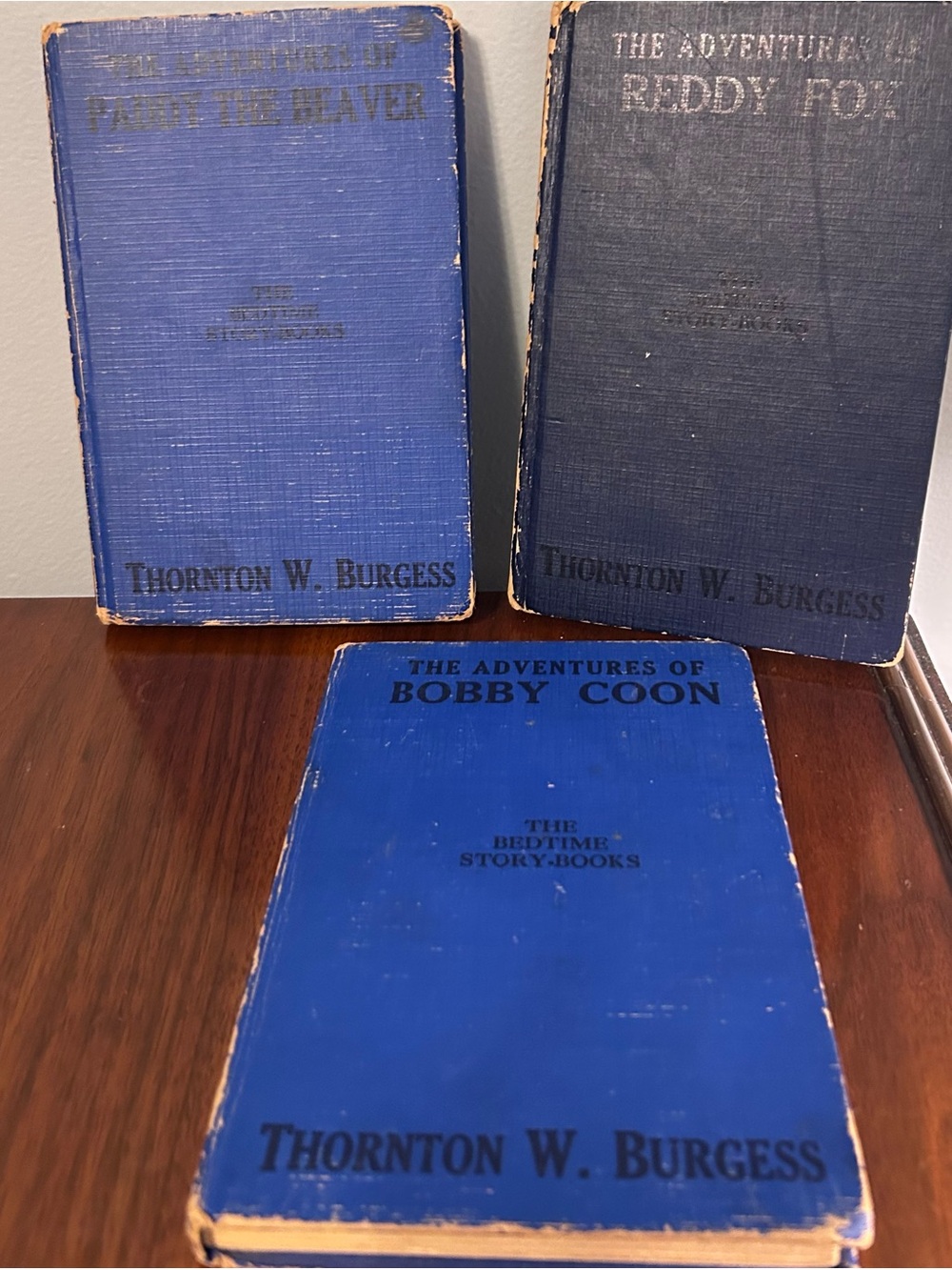 VTG Thornton Burgess Bedtime Story Books
Lot of 3 Canadian ED